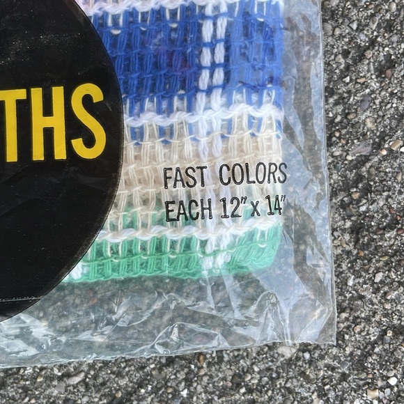 Vintage Terry Cloth Towels and Dishcloths NEW NOS 60s 70s Old School MCM - Picture 5 of 5